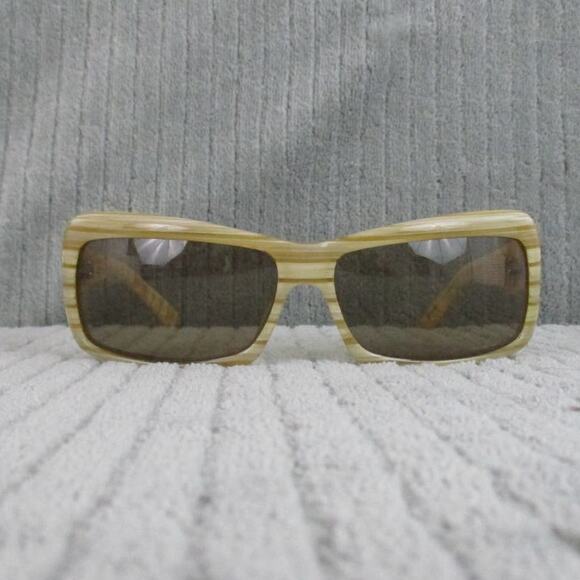 New Divine Eyewear Crush Tan Horn/Amber Sunglasses NWT Women's - Picture 1 of 8